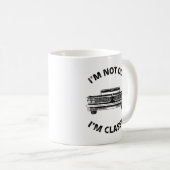 Ich bin nicht alt, ich bin klassisch kaffeetasse (VorderseiteRechts)