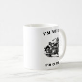 Ich bin nicht alt, ich bin klassisch kaffeetasse (VorderseiteRechts)