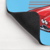 Ich bin nicht alt, ich bin klassisch! Korvette 196 Mousepad (Ecke)