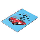 Ich bin nicht alt, ich bin klassisch! Korvette 196 Notizblock (Linke Seite)