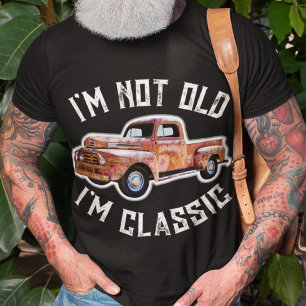 Ich bin nicht alt, ich bin klassisch Lastwagen Gra T-Shirt