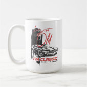 Ich bin nicht alt, ich bin klassisch lustig Auto G Kaffeetasse (Links)