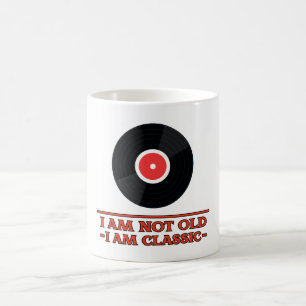 Ich bin nicht alt, ich bin klassisch Lustiger 50. Kaffeetasse