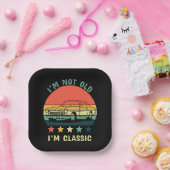 Ich bin nicht alt, ich bin klassisch pappteller (Party)