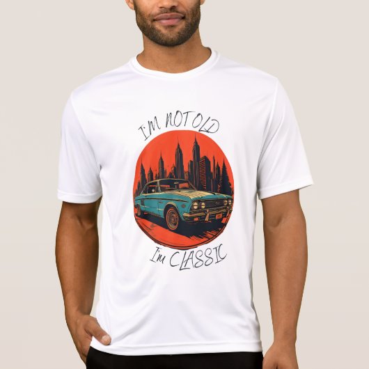 Ich bin nicht alt, ich bin klassisch T-Shirt (Vorderseite)