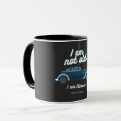 Ich bin nicht alt, ich bin klassisch tasse (Vorderseite Links)