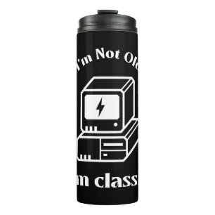 Ich bin nicht alt - ich bin klassisch thermosbecher