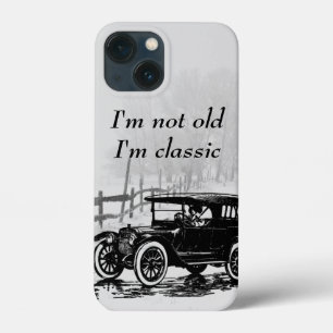 Ich bin nicht alt, ich bin klassisch. Trendy vinta Case-Mate iPhone Hülle