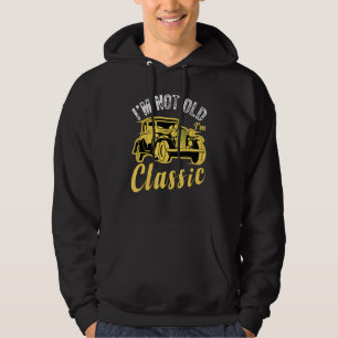 Ich bin nicht alt ich bin klassische Autos Grafik  Hoodie