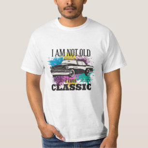 Ich bin nicht alt, ich bin klassische grungy Farbe T-Shirt