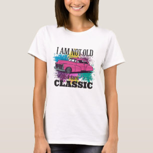 Ich bin nicht alt, ich bin klassische grungy Farbe T-Shirt