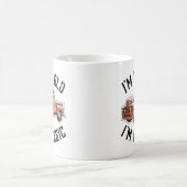 Ich bin nicht alt, ich bin klassischer LKW-Grafik Kaffeetasse (Mittel)
