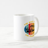 Ich bin nicht alt Ich bin klassischer Vater Retro  Kaffeetasse (VorderseiteRechts)