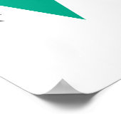 Ich bin nicht alt, ich bin Mitte des Jahrhunderts Poster (Ecke)