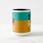 Ich bin nicht alt, ich bin Mitte des Jahrhunderts Tasse (Zentrum)