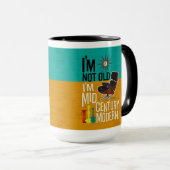 Ich bin nicht alt, ich bin Mitte des Jahrhunderts Tasse (VorderseiteRechts)