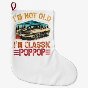 ICH Bin Nicht Alt ICH Bin Oppa Opa Großer Weihnachtsstrumpf