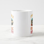 ICH Bin Nicht Alt ICH Bin Oppa Opa Jumbo-Tasse (Vorderseite)