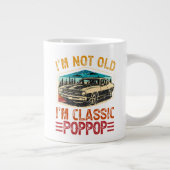 ICH Bin Nicht Alt ICH Bin Oppa Opa Jumbo-Tasse (Rechts)