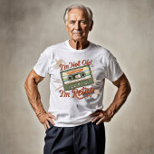 "Ich bin nicht alt ich bin Retro" | Funny Grandpa T-Shirt