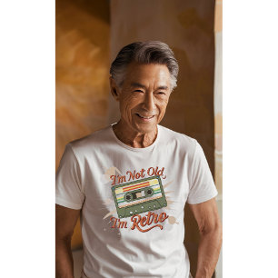 "Ich bin nicht alt ich bin Retro" Funny Grandpa T-Shirt