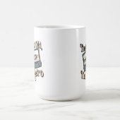 Ich bin nicht alt, ich bin Retro Kaffeetasse (Mittel)