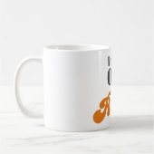 Ich bin nicht alt, ich bin retro lustigen Geburtst Kaffeetasse (Links)