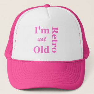Ich bin nicht alt, ich bin Retro-Truckers-Cap Truckerkappe