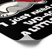 Ich bin nicht alt! Ich brauche nur WD-40 und ein b Poster (Ecke)