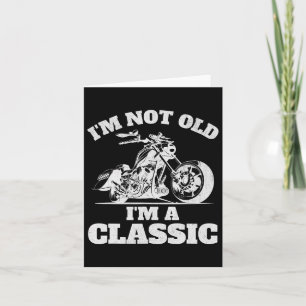 Ich bin nicht alt im a Clic - Vathetag - Vintager Karte