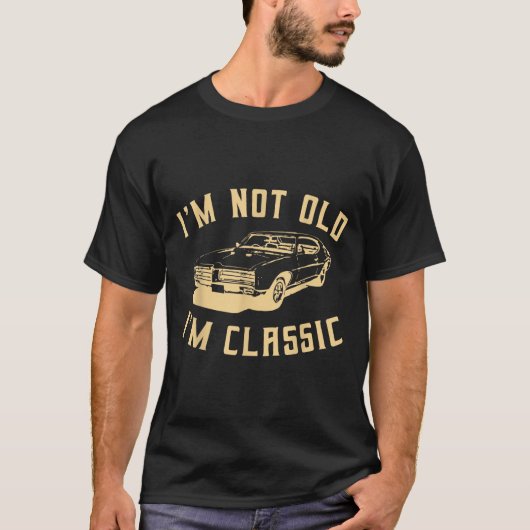 Ich bin nicht alt im Clic Funny Car Grafik - Männe T-Shirt (Vorderseite)