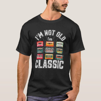 ICH BIN NICHT ALT IM KLASSISCHEN Kassette Graphic T-Shirt