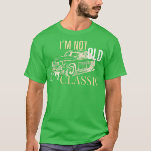 Ich bin nicht alt im klassischen Moto T-Shirt