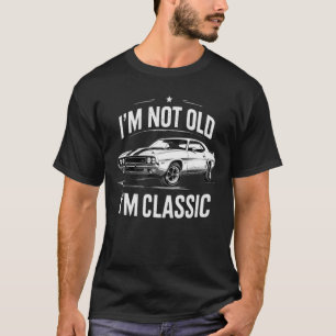 Ich bin nicht alt im klassischen Retro-Autoautomat T-Shirt