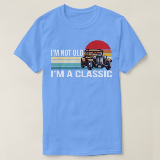 Ich bin nicht alt im klassischen T-Shirt (Design vorne)