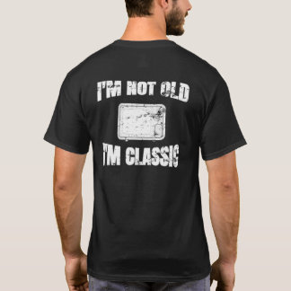 Ich bin nicht alt im klassischen TV Vintage Grafik T-Shirt