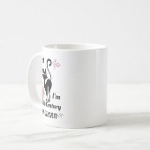 Ich bin nicht alt im Mitte des Jahrhunderts modern Kaffeetasse (Vorderseite Links)