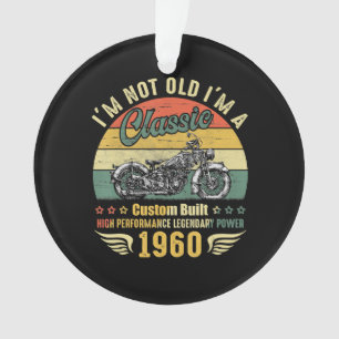 Ich bin nicht alt im Motorrad lustige Kunstgeschen Ornament