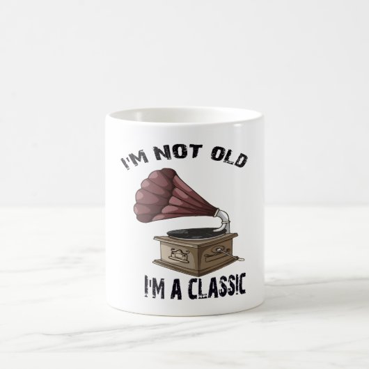 Ich bin nicht alt kaffeetasse (Mittel)