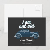 Ich bin nicht alt postkarte (Vorne/Hinten)