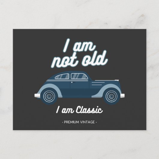 Ich bin nicht alt postkarte (Vorderseite)