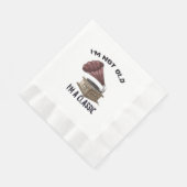 Ich bin nicht alt serviette (Ecke)
