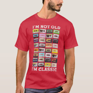 Ich bin nicht alte Kassettenband Mitapes ich bin C T-Shirt