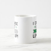 Ich bin nicht älter als nur Level Up Kaffeetasse (Mittel)