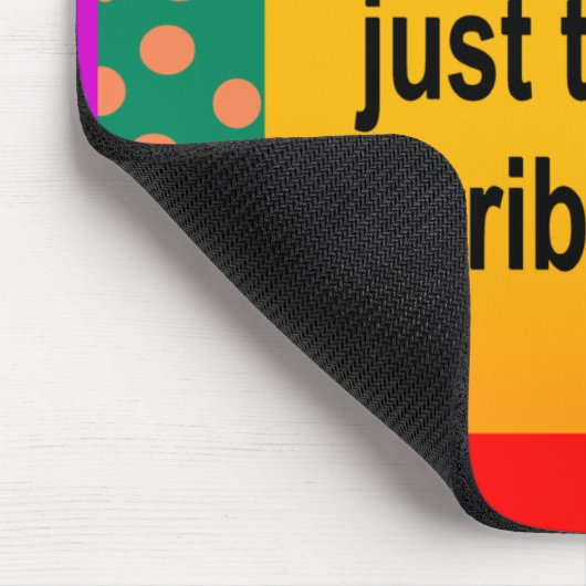 Ich bin nicht angespanntes Mousepad (Ecke)