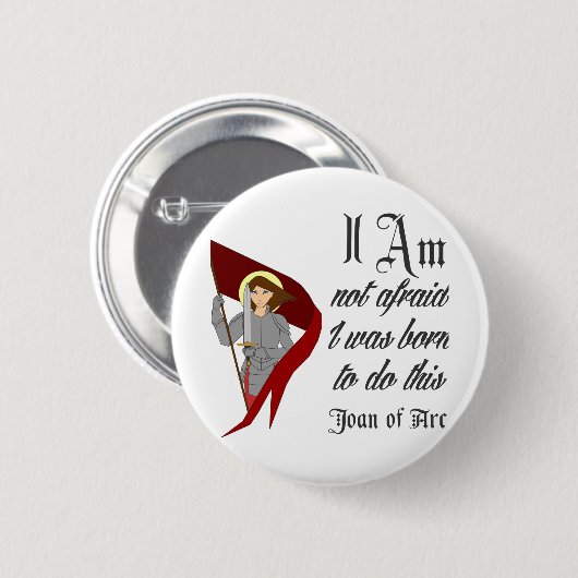 Ich bin nicht ängstlich - Mitglied der Arc Button (Vorne & Hinten)