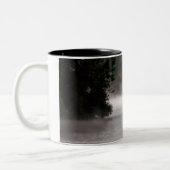 Ich bin nicht ängstlichTasse Zweifarbige Tasse (Links)