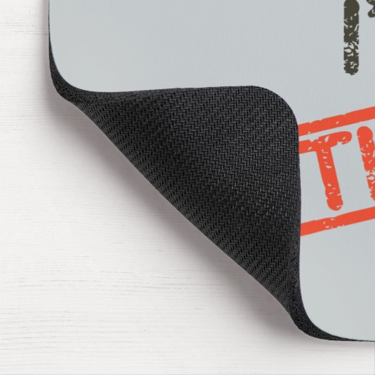 ich bin nicht Antisoziales, das ich Antiidiot bin Mousepad (Ecke)