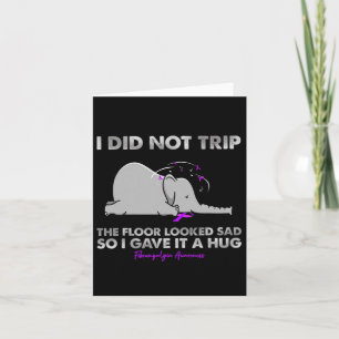 Ich bin nicht auf den Boden gereist, sah traurig a Karte