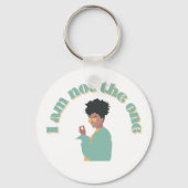 Ich bin nicht auf schlüsselanhänger (Vorderseite)
